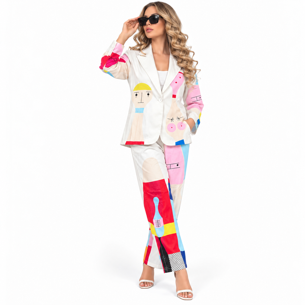 new printed blazer