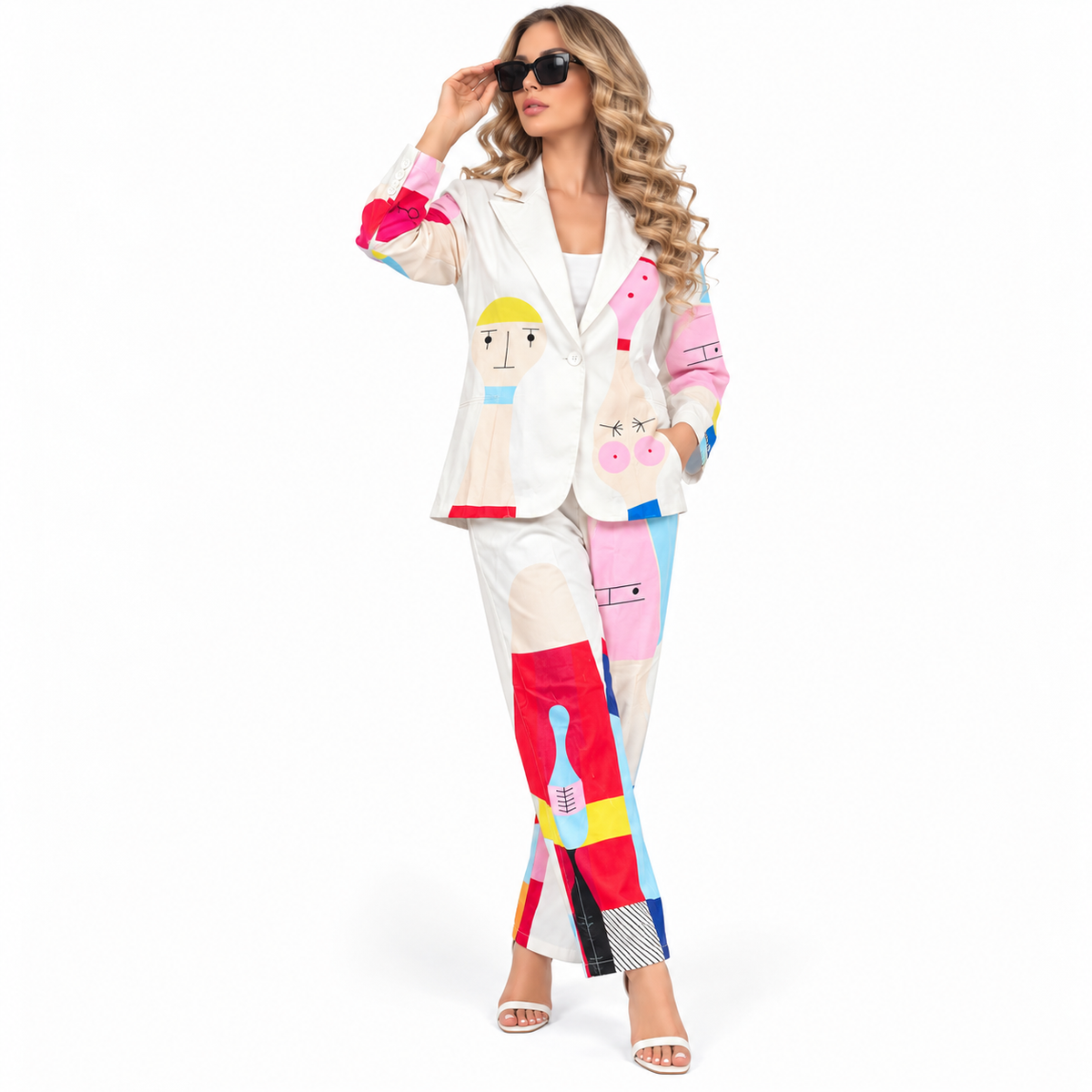 new printed blazer