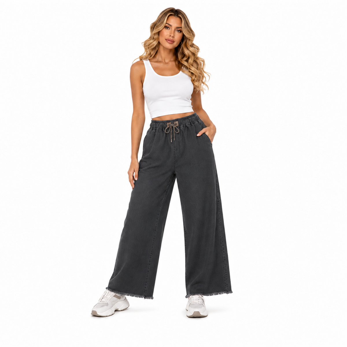 DENIM STLY TROUSER
