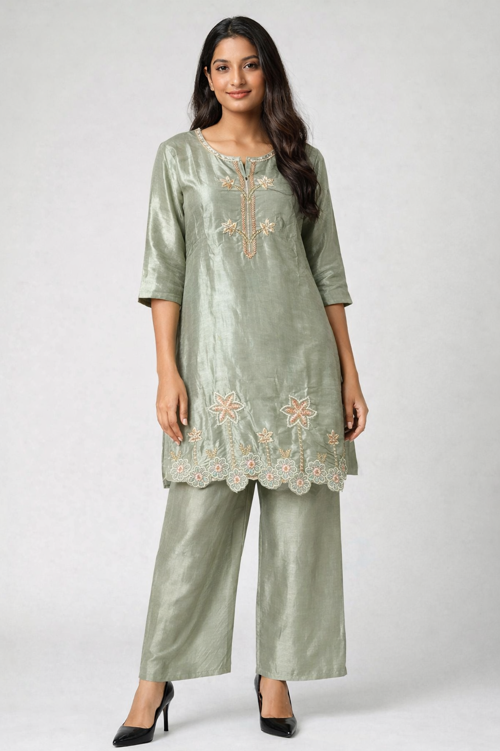 CUT DANA PARTY WEAR CORDSET GOOD TILL TO 2XL