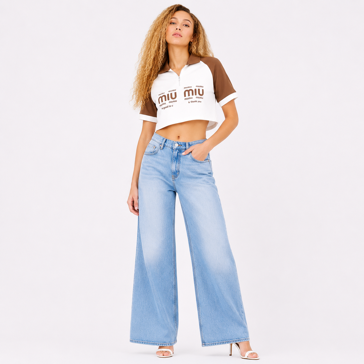 miu miu crop top