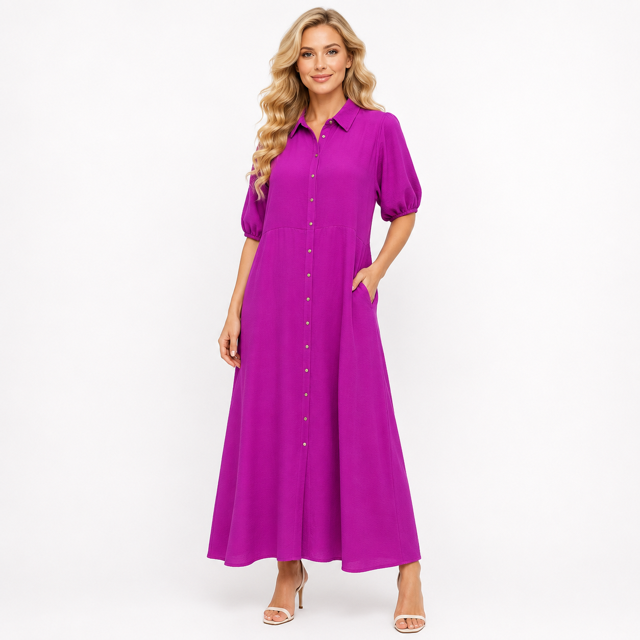 knee- length dress