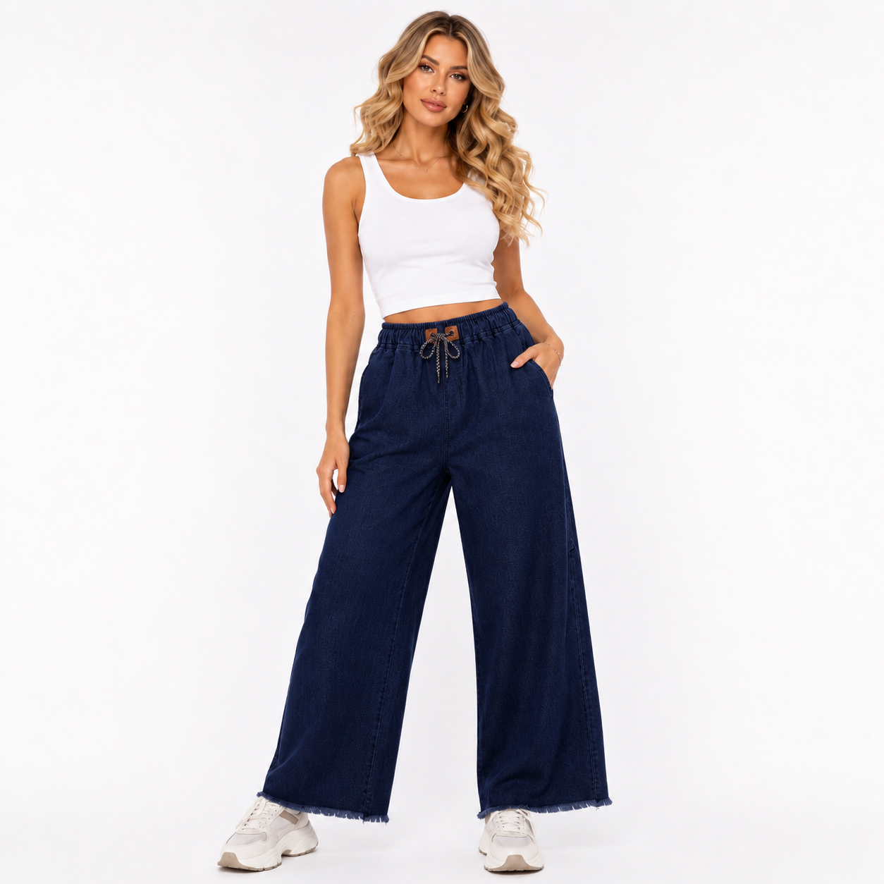 DENIM STLY TROUSER
