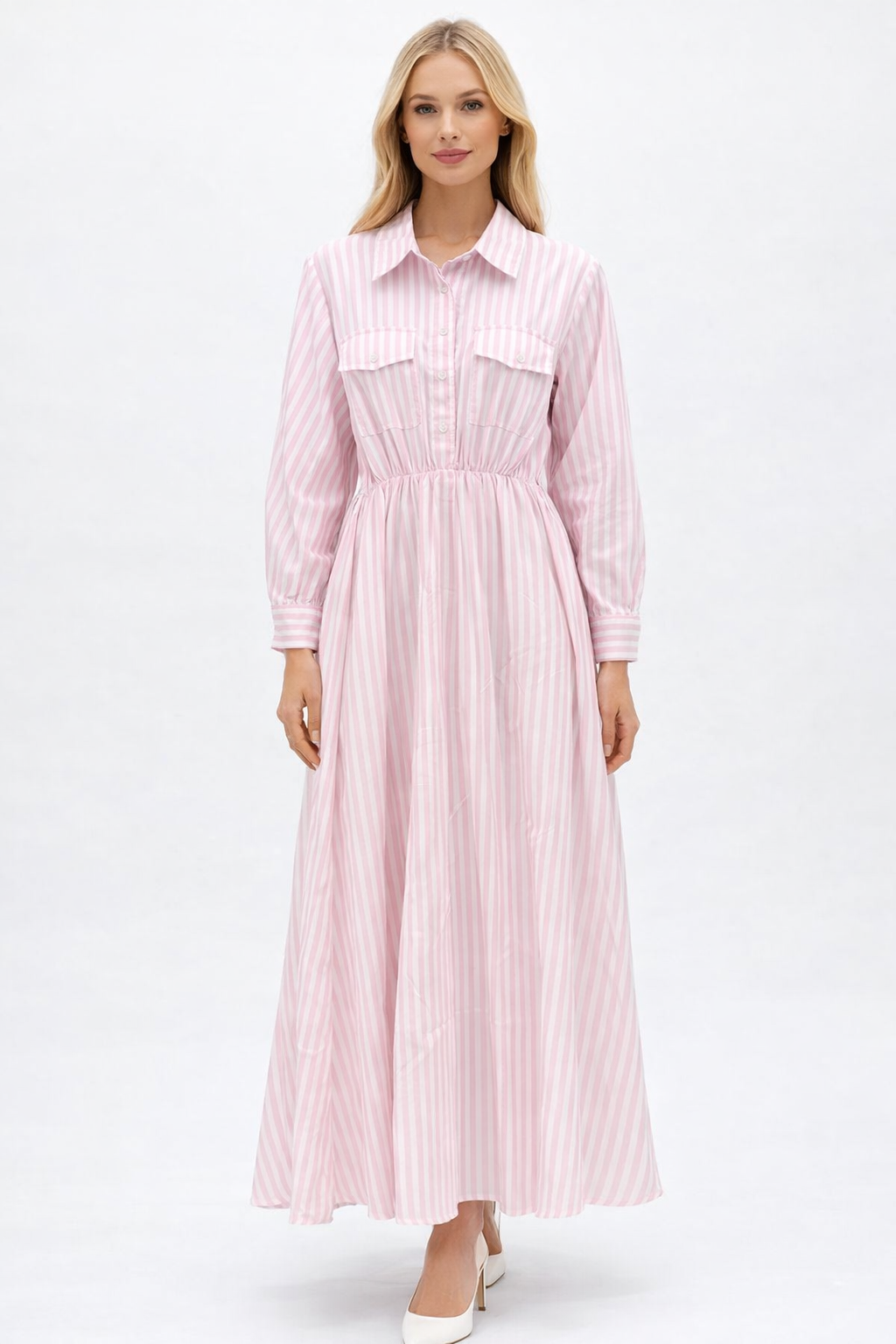 COTTON LONG DRESS