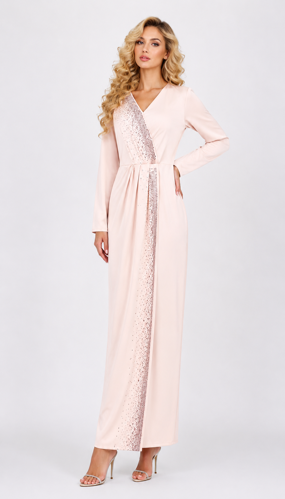 SPARKLE  LONG DRESS