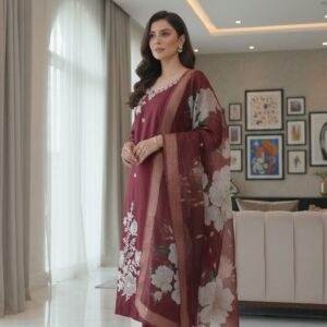 ROYAL BLOOM ORGANZA | 3XL – 4XL – 5XL