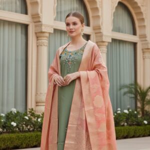 Trending Embroidered suit  | M (38) - 2XL (44)