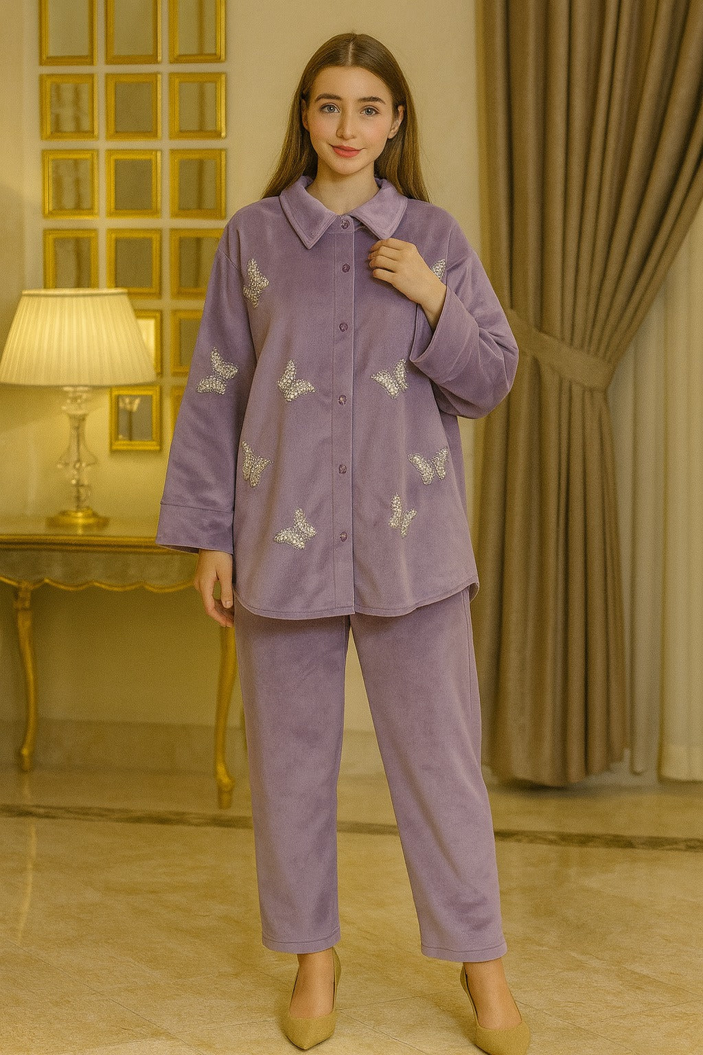 butterfly cord set free size till to xxl