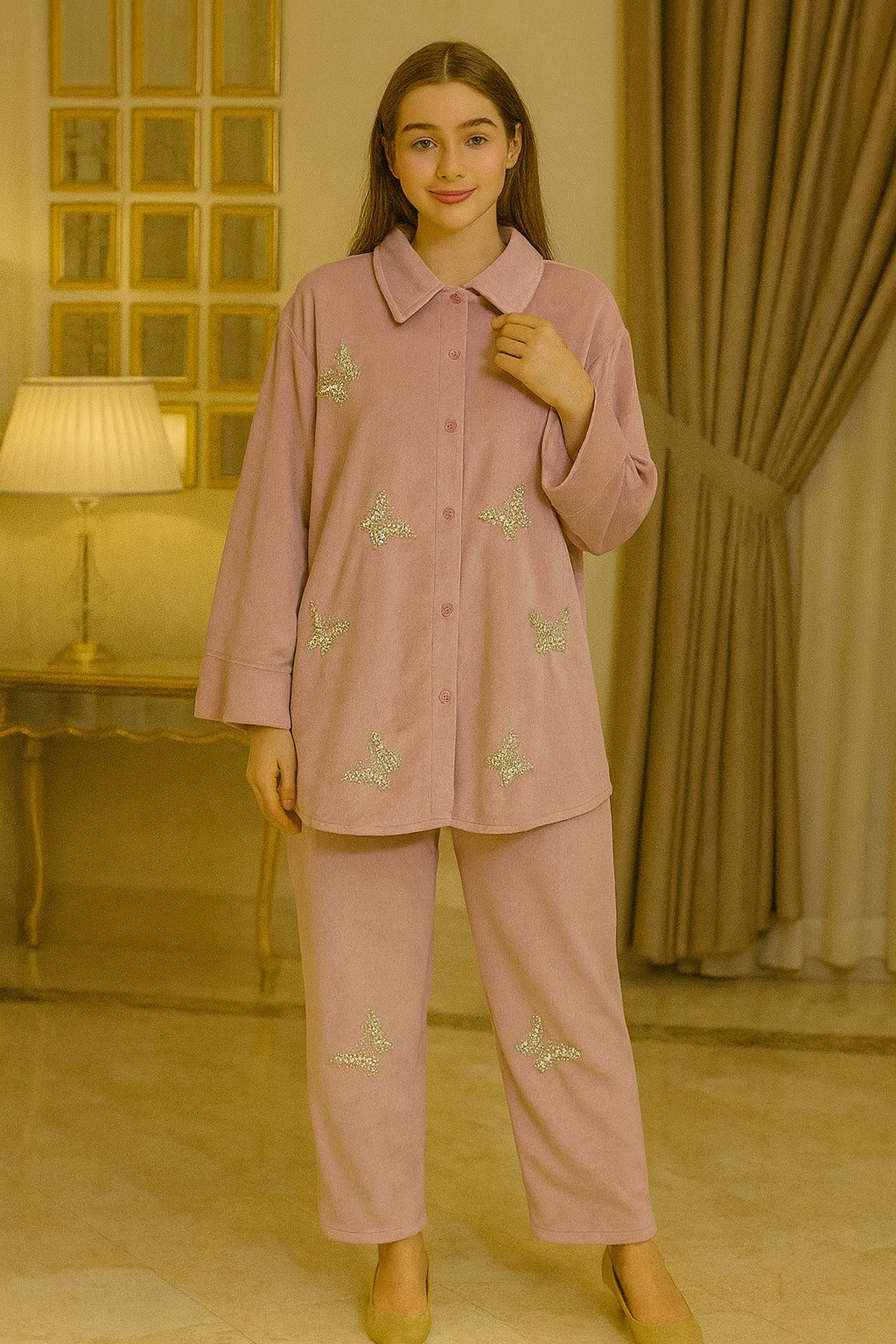 butterfly cord set free size till to xxl