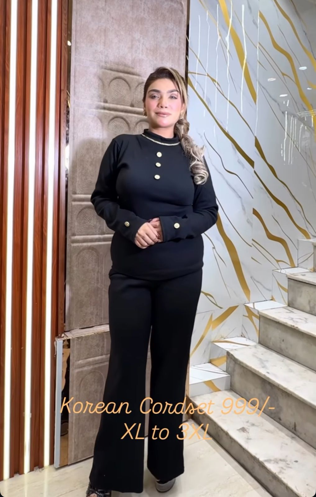 KOREAN CORDSET GOOD TILL XXL