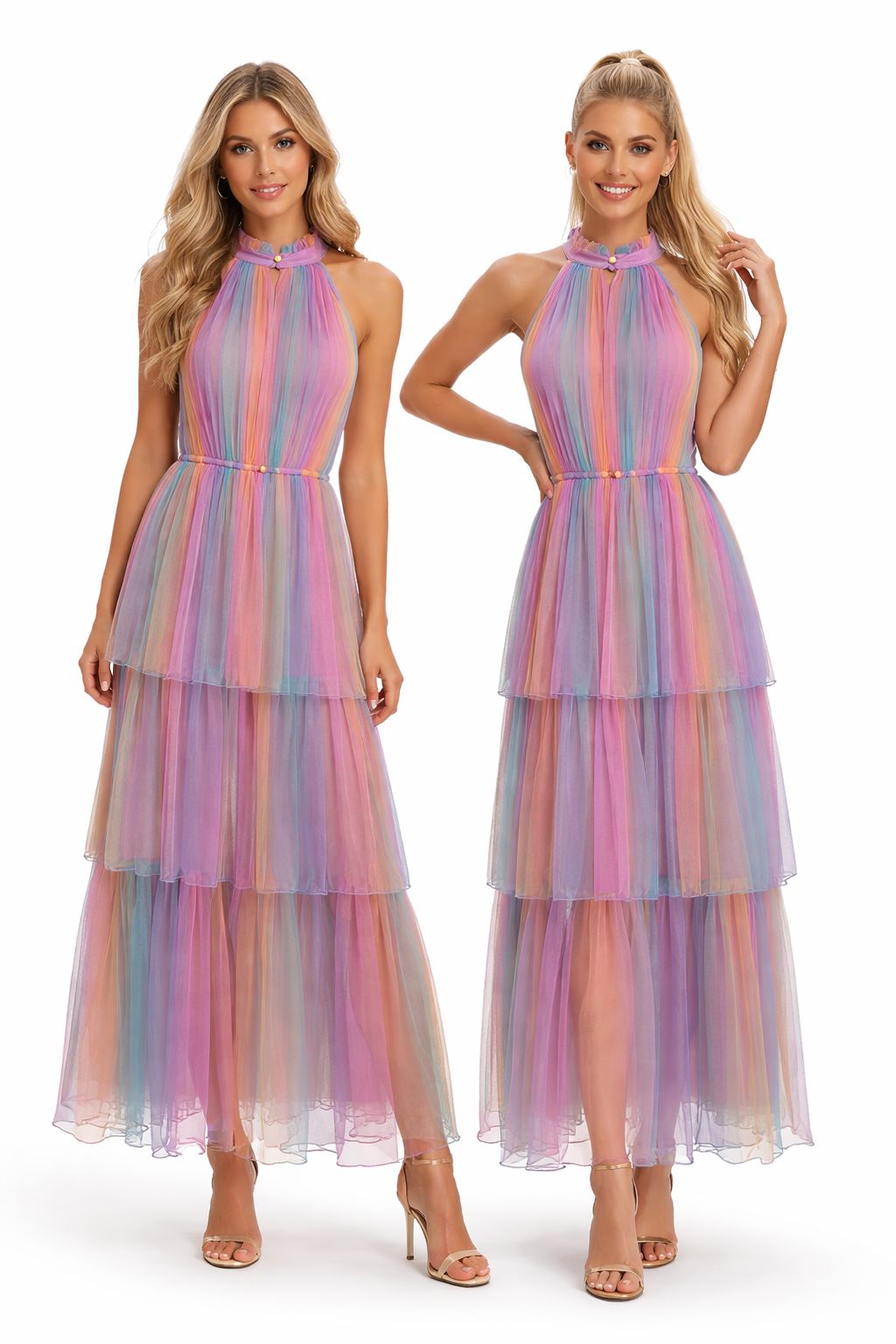 FULL FRILL LONG DRESS