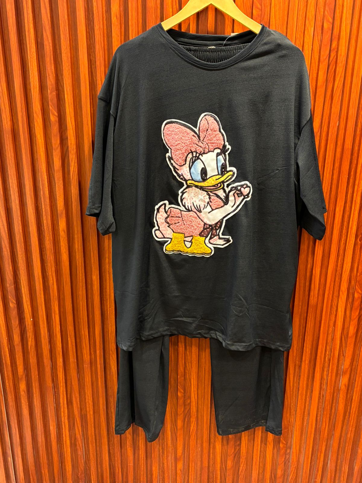 Daisy Duck Graphic Sequin Embroidery CORD SET