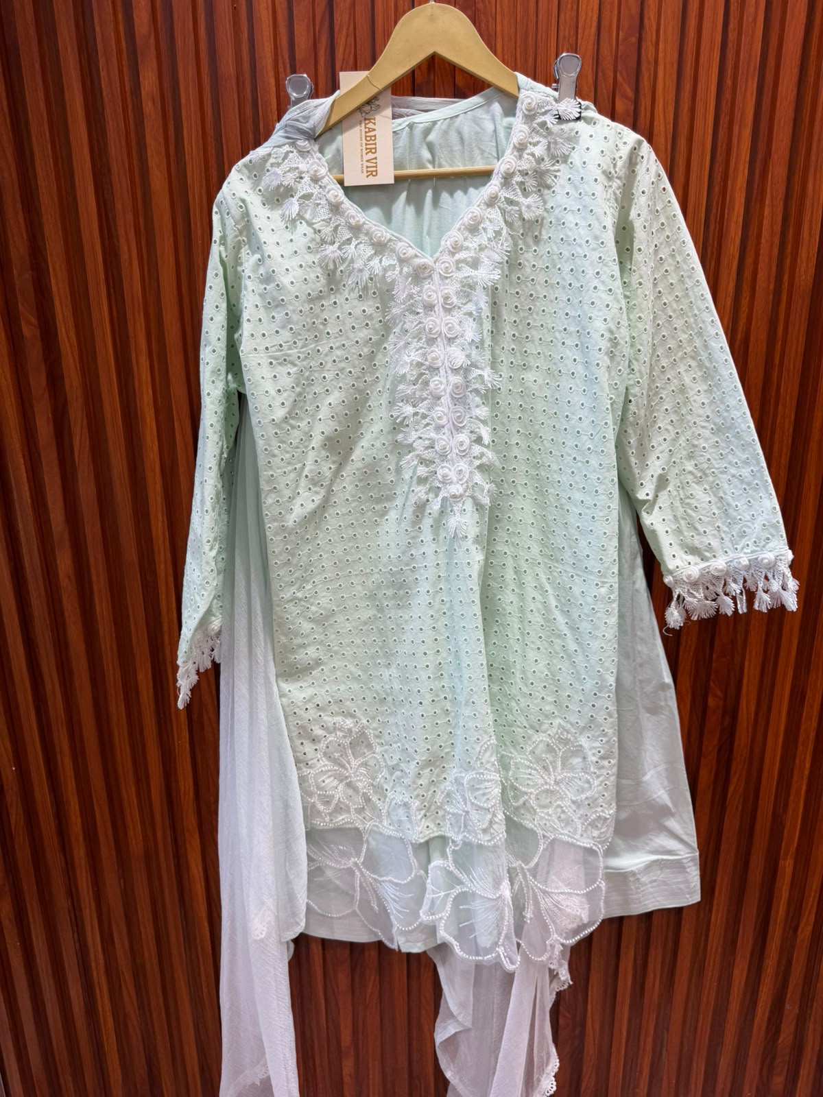 farshi salwar with beautiful cotton suit
