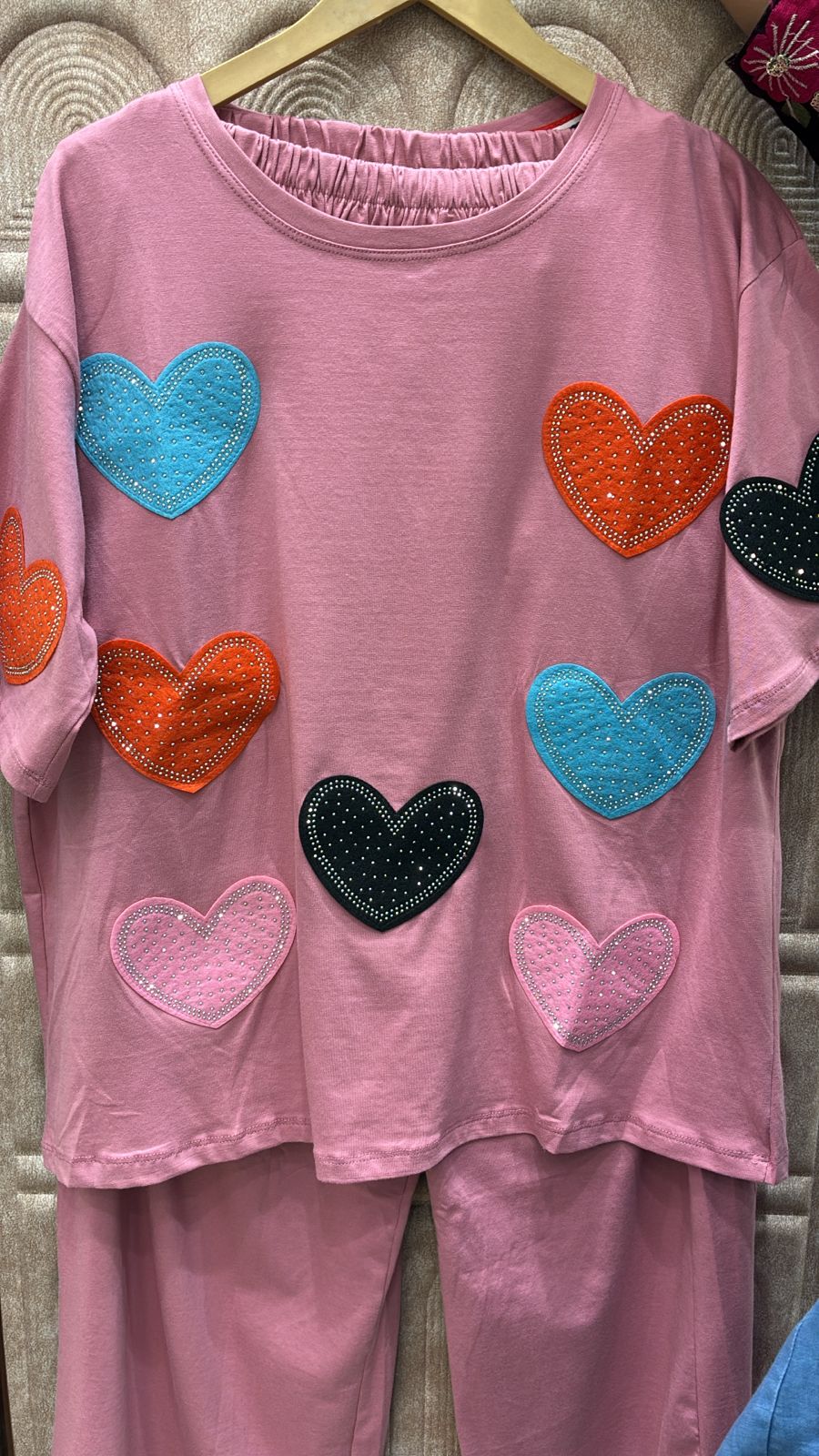 MULTICOLOR HEART CORDSET