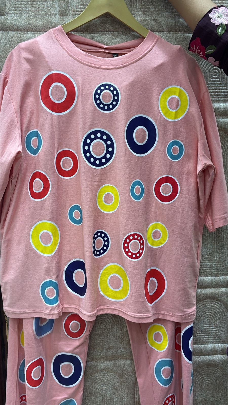 DOUGHNUT PRINTE CORDSET