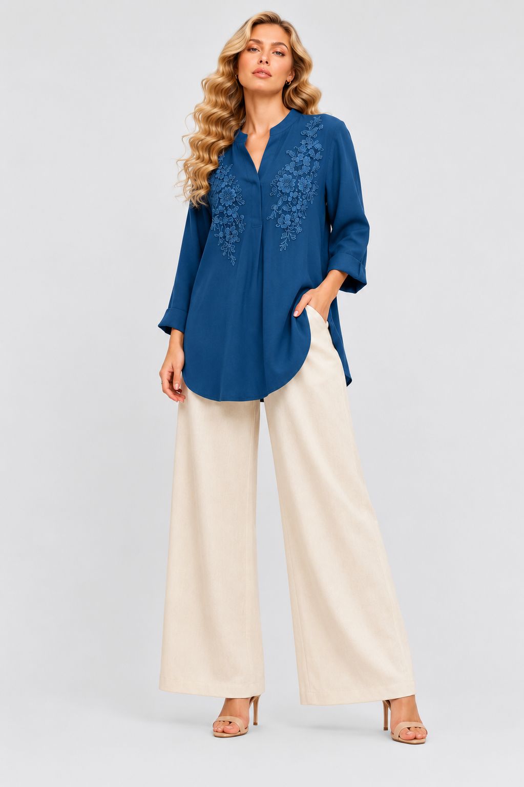 CONTRAST CUT DANA CORD SET