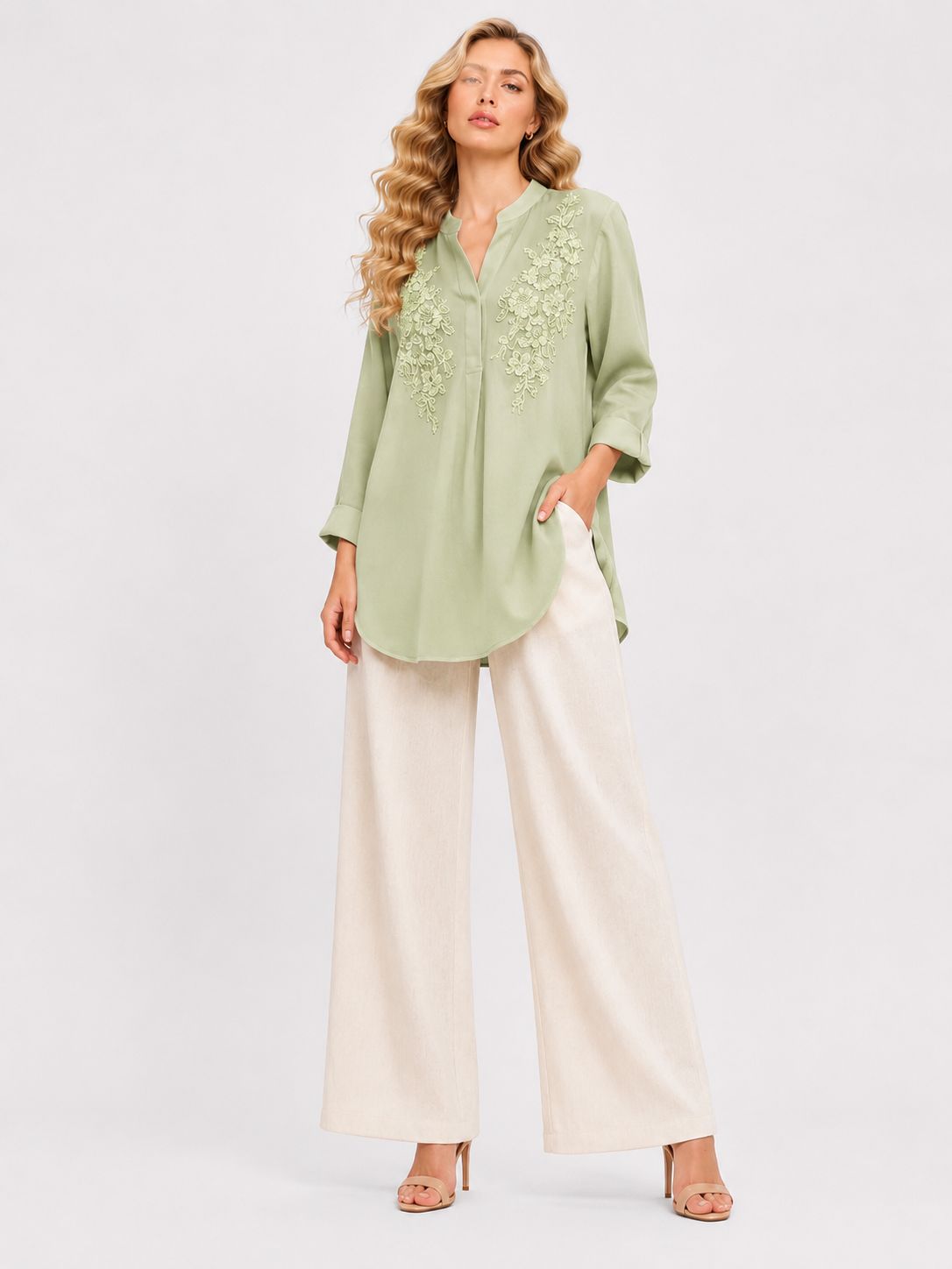 CONTRAST CUT DANA CORD SET