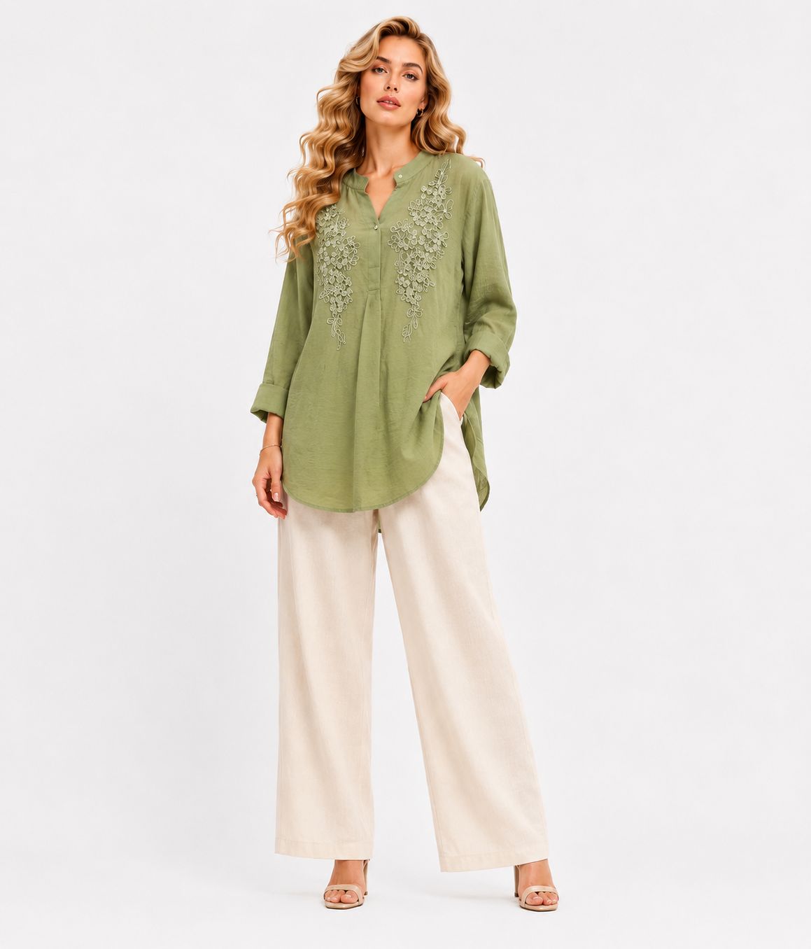CONTRAST CUT DANA CORD SET