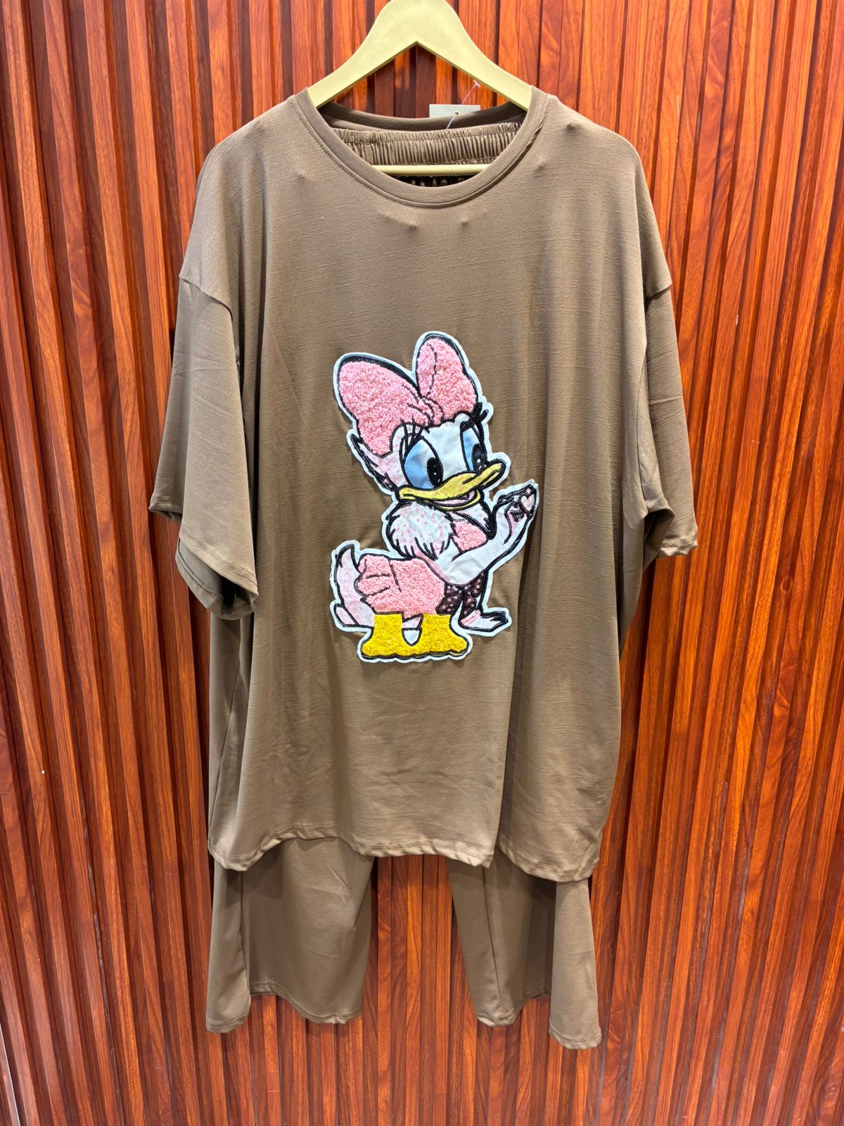 Daisy Duck Graphic Sequin Embroidery CORD SET