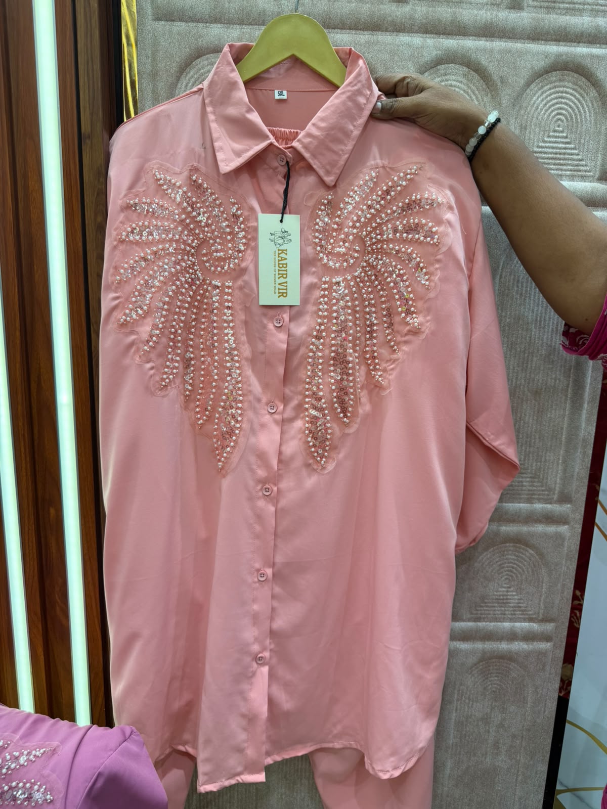 WINGS PETTERN CORD SET GOOD TILL TO 2XL