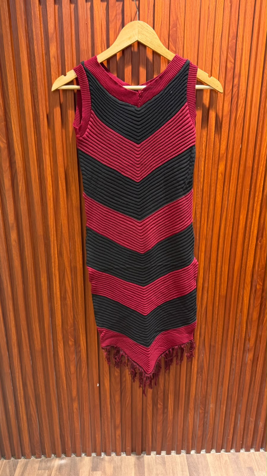Chevron Stripe dress