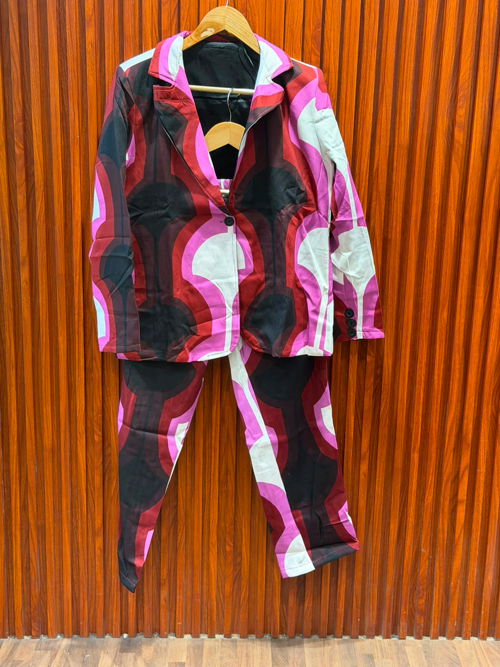 new printed blazer