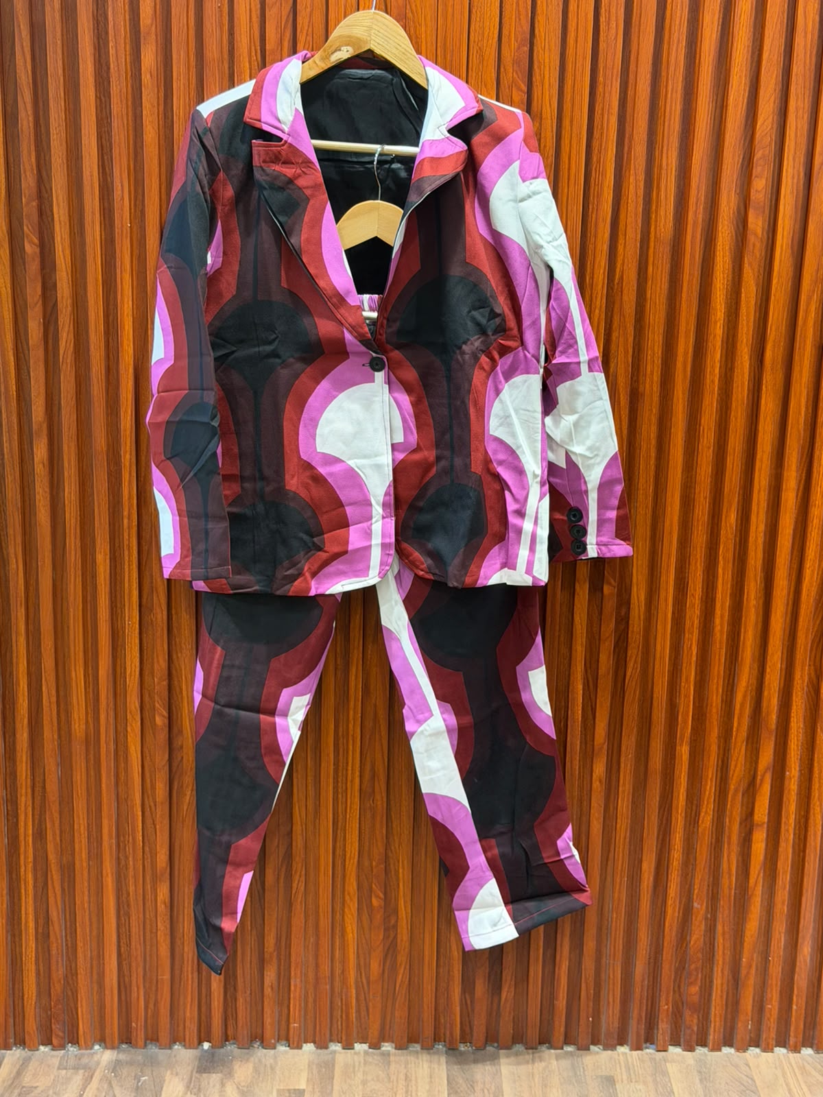 new printed blazer