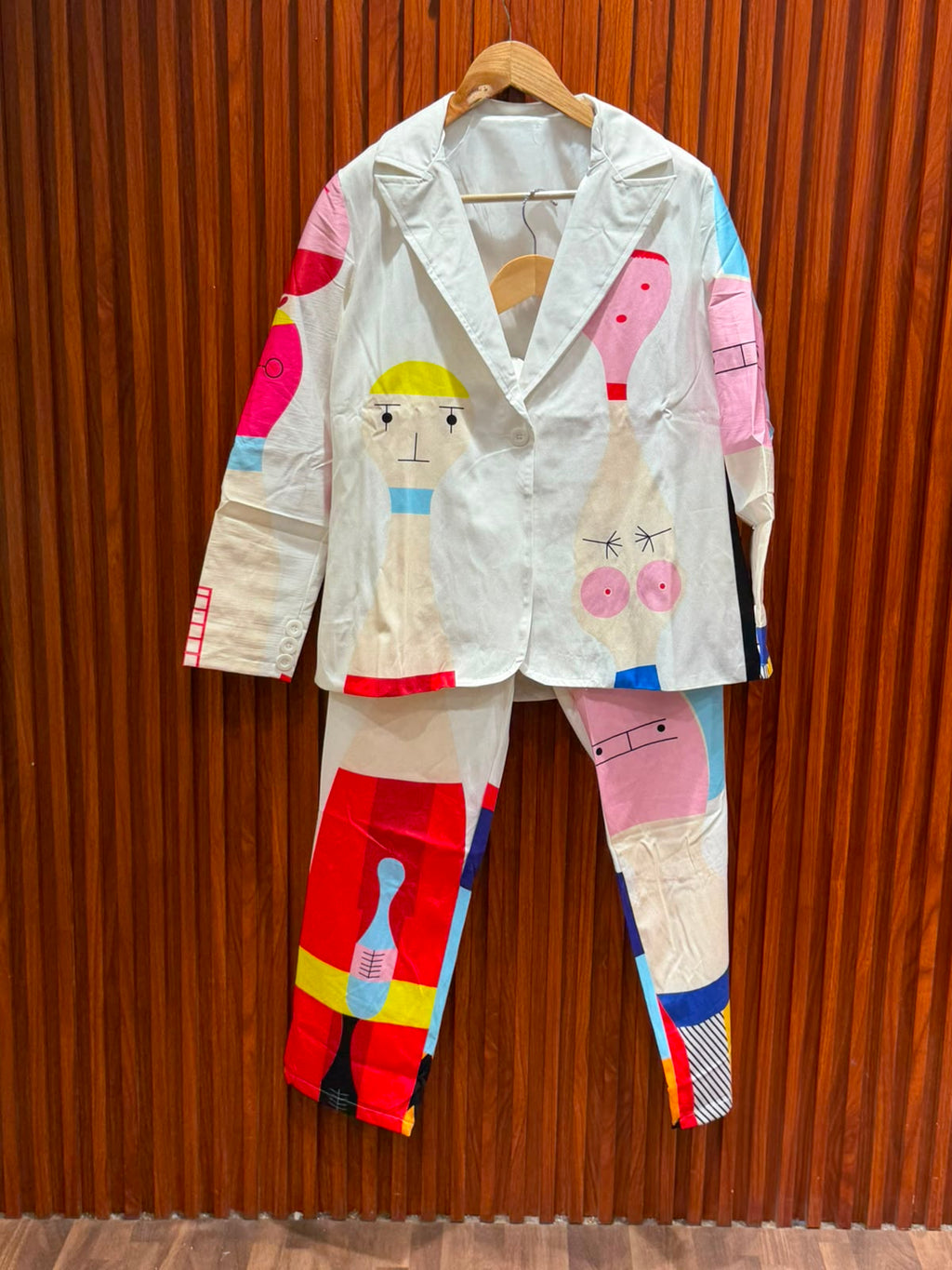 new printed blazer