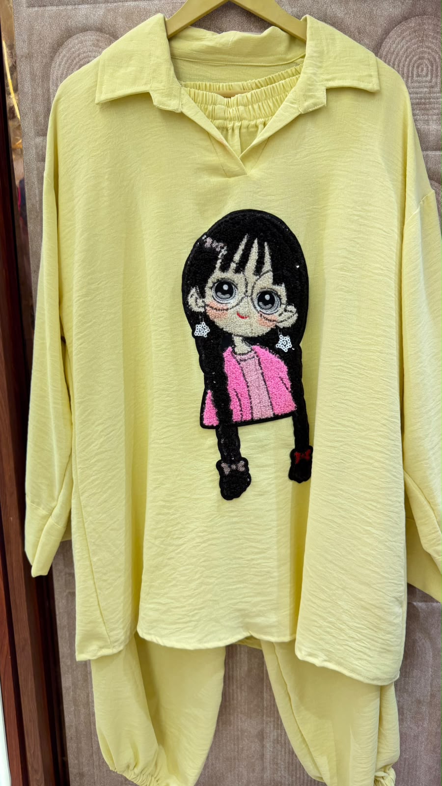 DOLL PRINTED SHIRT STYLE CRD SET