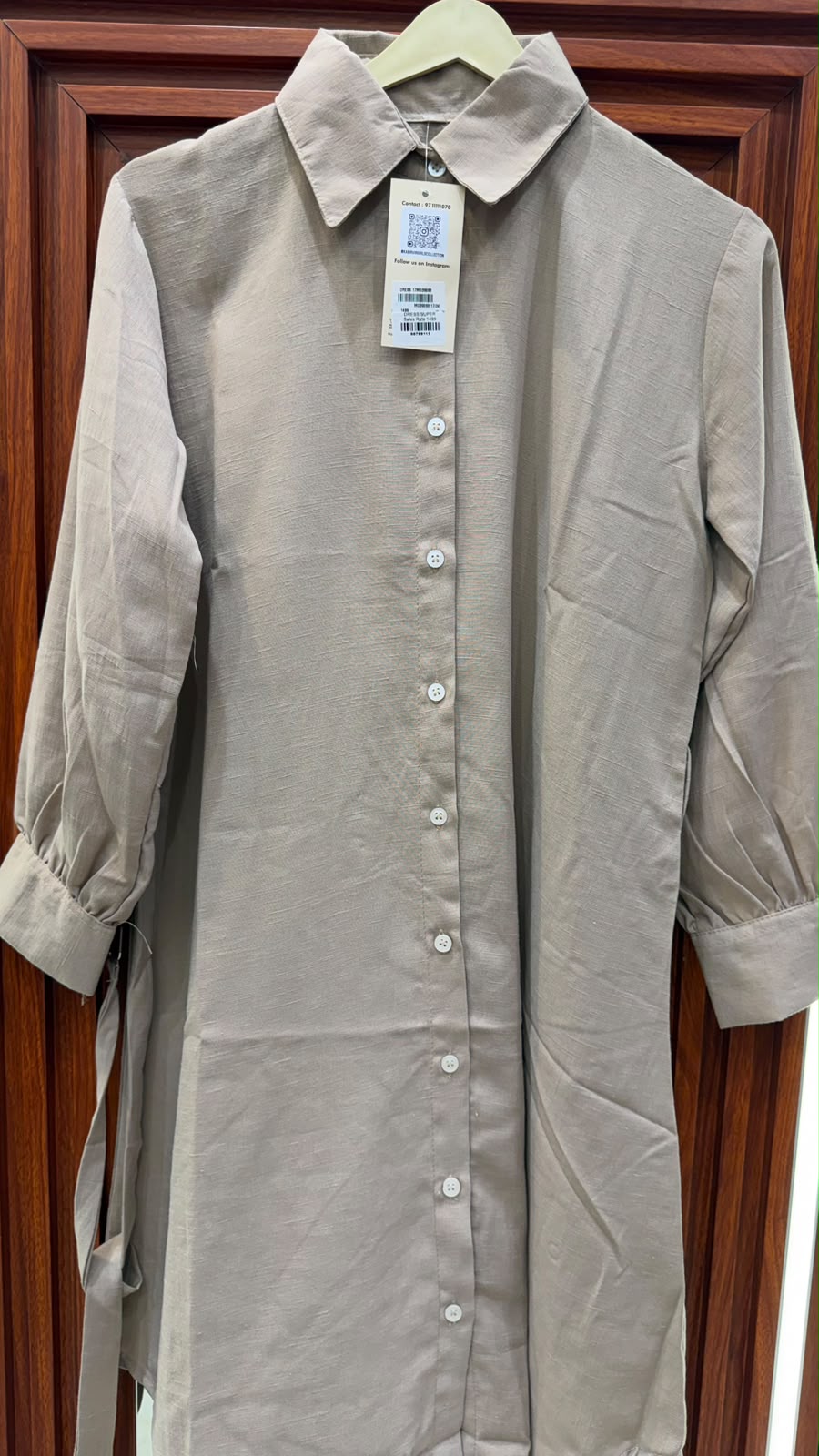 cotton t-shirt style dress