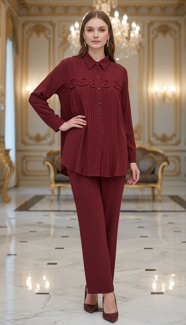 karosiya Coat Set | size 2XL (44) TO 4XL (48)