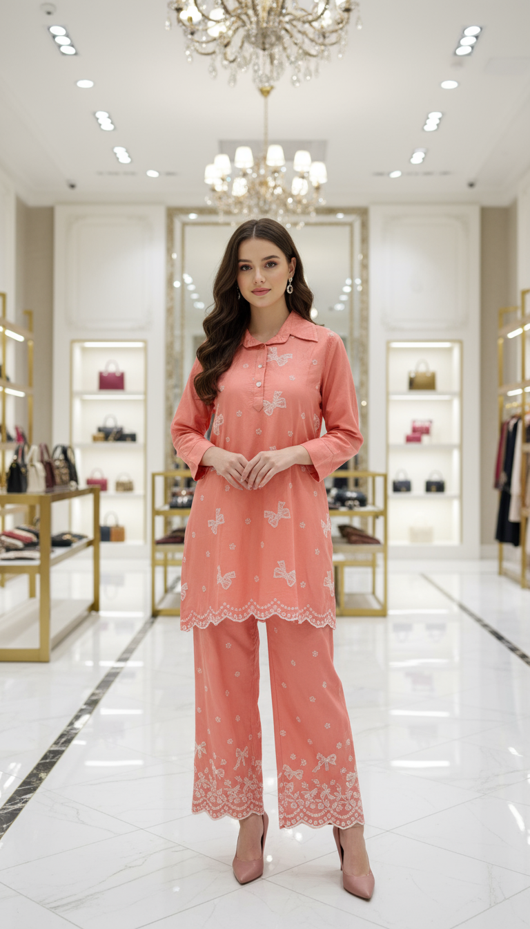 RYON BOWS CORDSET | Free Size Upto XL - 42