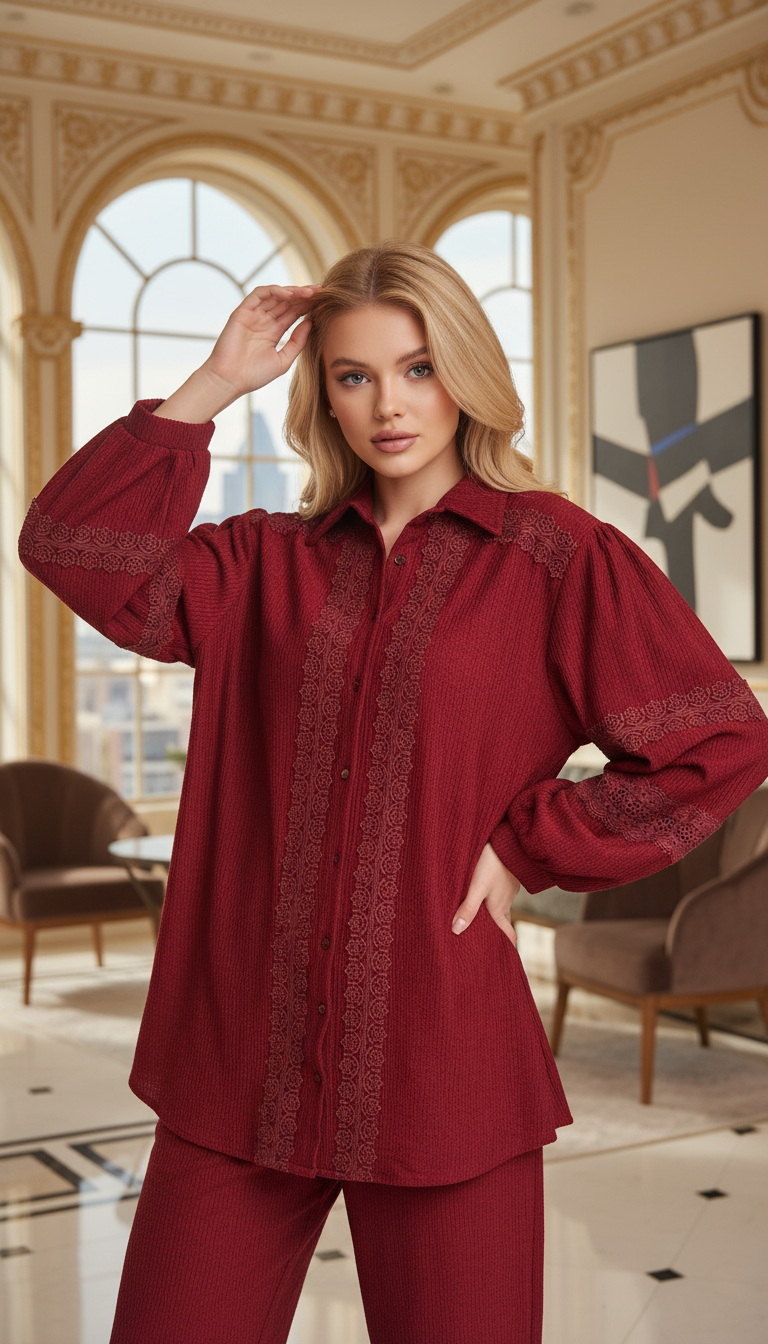 CROATIA LACE CORDSET | Free Size till 5XL